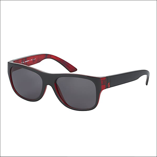 Scott Sunglasses Lyric Glossy Black/ Red - WBR Motorcycles