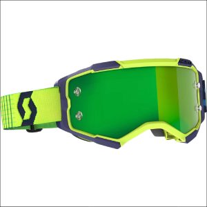 Scott Fury Goggle Blue/Yelw/Green Chrome