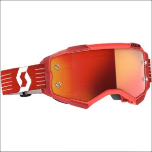 Scott Fury Goggle Bright Red/Orange Chrm