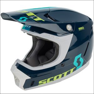 Scott 350 EVO Helmet Blue Teal M