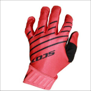 Scott Glove 450 Angled Black/ Red M