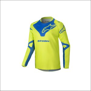 YTH Racer Veil Jersey FLU-YEL BLU YXL