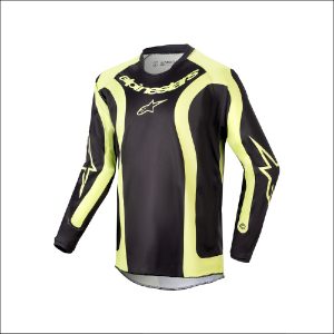 24 Youth Racer Lurv Jersey BlkYell YM