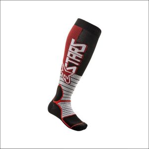 Alps MX Pro Sock Red Burgan Blk 6-9