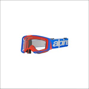 VISION 8 Wordmark Goggle BLU/ORG clr len