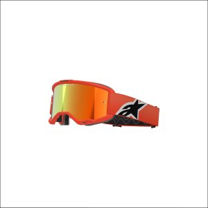 VISION 5 Corp Goggle ORG mirror red lens