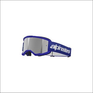 VISION 3 Wordmark Goggle BLU mirror sil