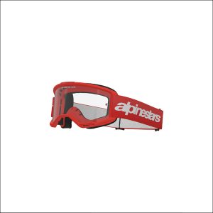 VISION 3 Wordmark Goggle RED clr lens