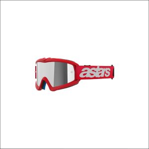 VISION YTH Blaze Goggle RED mirror sil l