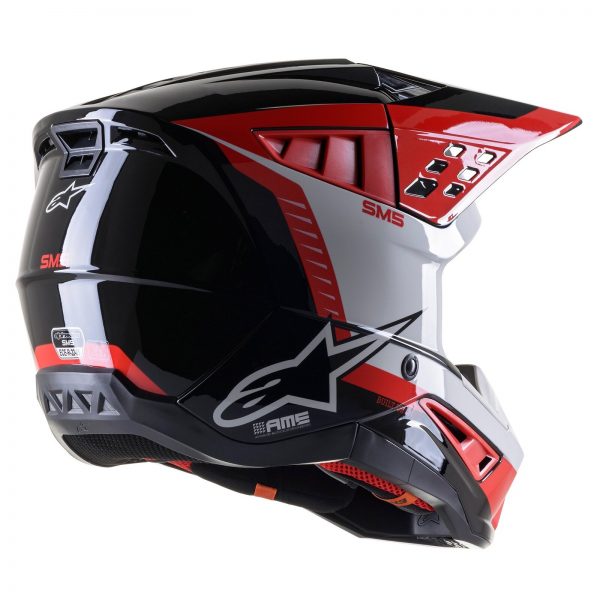 SM5 Beam Helmet Blk/Gr/Red S