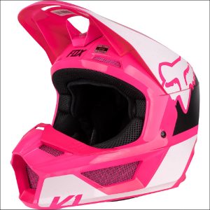 Fox Yth V1 Lux Helmet Pnk M