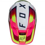 Fox V1 Helmet 2021 Flo/Yellow S