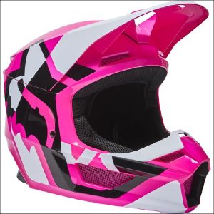 Fox V1 LUX Helmet ECE Pink XL