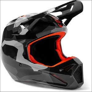 FOX V1 BNKR Helmet Gry Cam XL