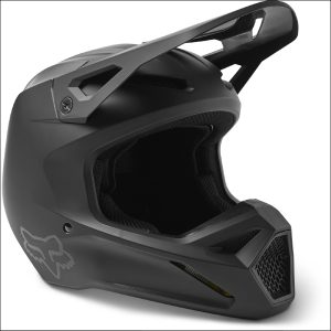 FOX V1 Solid Helmet Matt BLK S