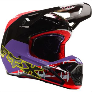 FOX V1 Helmet Barbed Wire BlkRed S