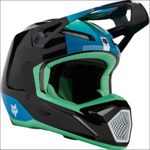 Fox V1 Ballast Helmet Black Blue