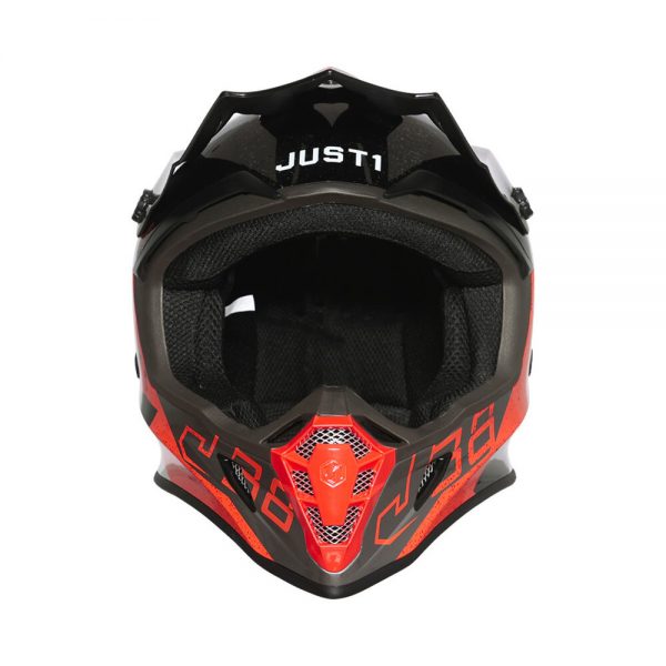 J38 helmet korner orange black XL