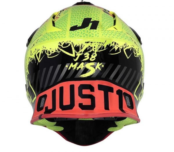 Just1 Mask Yellow Red Black M