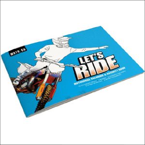 Lets Ride - Moto Colouring activity book