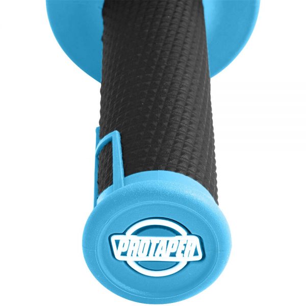 Pro Taper Clamp on Grip Neon Blue/Blk
