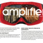 Goggle Prospect Amplifier Marb blue/wht