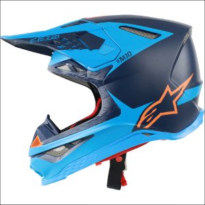 Alpinestar Supertech Helmet Aqua/Org XL